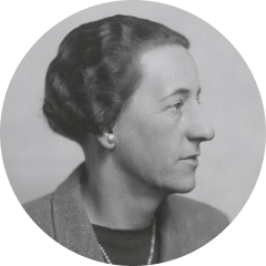 Mary Trevelyan by Elliott & Fry, 1930s.