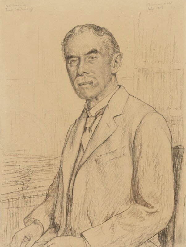 A.E. Housman by Francis Dodd, 1926.